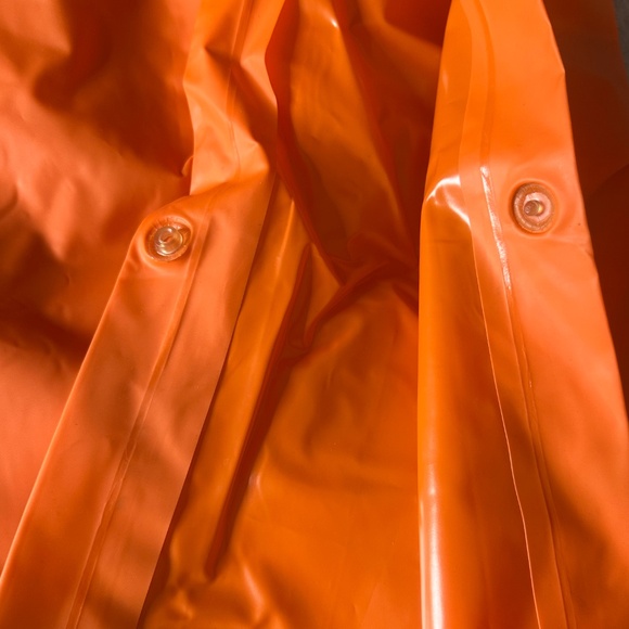 Denver Broncos Vintage Vinyl Hooded Poncho - Picture 7 of 7